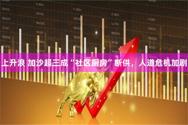 上升浪 加沙超三成“社区厨房”断供，人道危机加剧
